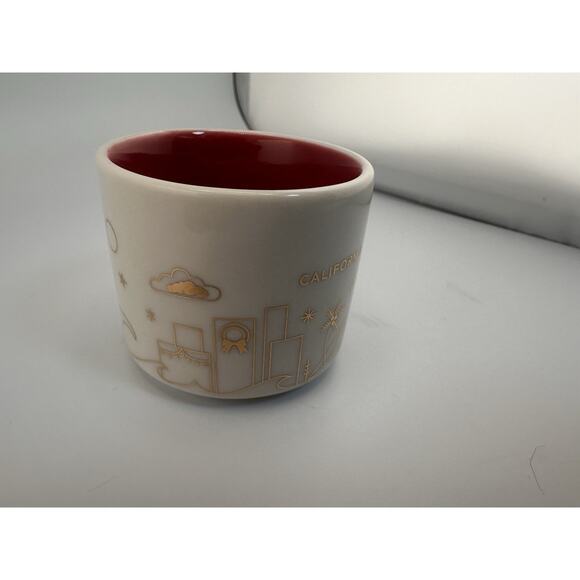 New: Starbucks Cali "You Are Here" 2oz Espresso Cup Mini Christmas Ornament 2014 - Picture 4 of 6